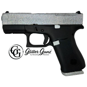 Glock G43X Mos 9mm Luger 3.4in Barrel 10rd Glitter Finish