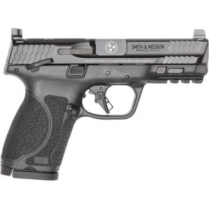 Smith & Wesson M2.0 Compact, 9mm Luger, 4in. Barrel, 15rd, TN Logo - Black (14123)