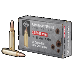 PRVI Partisan Rangemaster 5.56x45mm Nato Full Metal Jacket Boat Tail 55 Grain 1000 Rounds