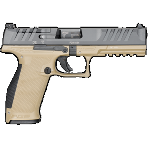Walther Arms 2858410 PDP Optic Ready 9mm Luger 5" 18+1 Black Steel Slide Performance Duty Textured Polymer Grip (Full Size)
