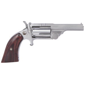 NAA Ranger II Revolver Combo 22 LR/.22 WMR Stainless/Wood 2.5 in. 5 rd.