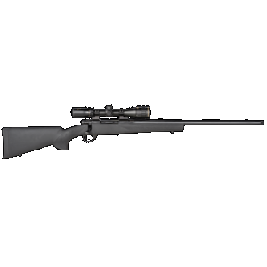 Howa HGP27MMB M1500 Gamepro Gen2 7mm Rem Mag 3+1 24" Threaded Barrel, Blued Metal Finish, Black Fixed Hogue Pillar-Bedded Overmolded Stock, Includes GamePro 4-12x40mm Scope