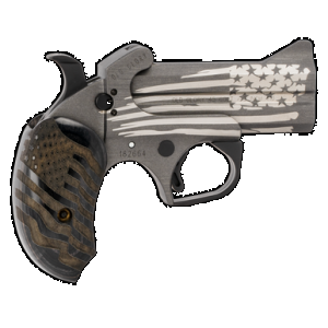 Bond Arms BAOG Old Glory 45 Colt (LC)/410 Gauge 3.50" 2 Round American Flag Stainless Steel Cerakote