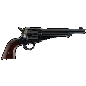 Cimarron CA151 1875 Outlaw 45 Colt (LC) 6rd 7.50" Blued Barrel & Cylinder, Wide Front Sight, Color Case Hardened Steel Frame & Hammer, Walnut Grip