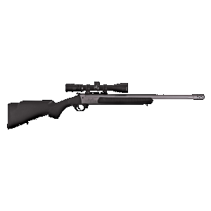 Traditions CR9-451130T Outfitter G3 Takedown 450 Bushmaster 1rd 22", Stainless Cerakote Barrel/Rec, Black Synthetic Stock, Muzzle Brake, 3-9x40mm BDC Scope