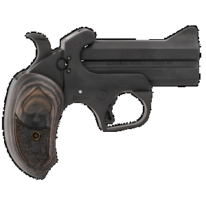 Bond Arms BABJ Black Jack 45 Colt (LC) 410 Gauge 2rd Shot 3.50" Black Black Steel Frame Black Ash Grips Features Silver Spade Above Hinge