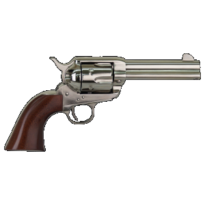 Cimarron Pistolero .357 Magnum 4.75 inch 6 Round Nickel Walnut Case Hardened