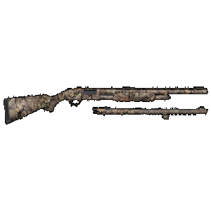 Mossberg 500 Combo Deer/Turkey 12GA, 24in. Barrel, 5rd, Incl. 24" V/R Barrel - Mossy Oak Break-up Country Camo (53270)