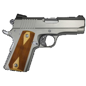 Armscor Rock Island Rock Standard CS 1911 Pistol 9mm 3.6 in Stainless Steel Wood Grip