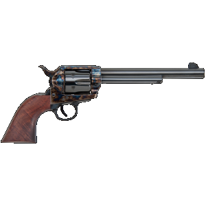 Traditions SAT73004 1873 45 Colt (LC) 6rd 7.50" Blued Cylinder/Barrel Color Case Hardened Steel Frame with Walnut Grips