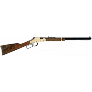 HENRY H004m Golden Boy 22 Wmr 20.5" 12 Rounds Brasslite Finish Walnut Stock