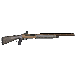 Girsan MC312 Gobbler Pistol Grip, 12GA, 24in. Barrel, 5rd, Incl. Red Dot. Tree Camo Stock & Forend - Bronze (390160)