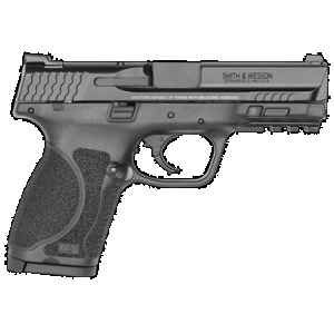 Smith & Wesson M2.0 Compact, 9mm Luger, 4in. Barrel, 10rd, MA Compliant - Black (12466)