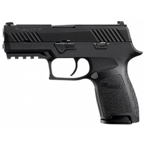 Sig Sauer P320 *MA Compliant Compact, 9mm Luger, 3.9in. Barrel, 10rd, MA Compliant - Black (320C9BSSMSMA)