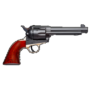 TAYLORS & Company 550431 Old Randall 45 Colt (lc) Caliber With 5.50" Barrel, 6rd Capacity Cylinder, Overall Matte Blued Finish Steel & Walnut Grip