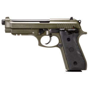 Taurus PT92 9mm Luger 5" Barrel 17rd OD Green Cerakote Hogue Grip