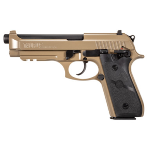 Taurus PT92 9mm Luger 5" Barrel 17 Rounds FDE Cerakote Hogue Grip