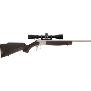 CVA Scout TD Compact Rifle Package 243 Win. 20 in. SS/Black w/Scope