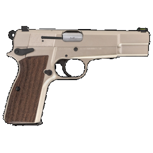 MAC Inglis P-35 Hi-Power Pistol - Nickel | 9mm | 4.7" Barrel | 15rd | G10 Grips