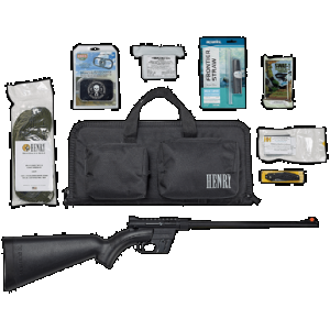 HENRY H002bsgb U.s. Survival Pack Ar-7 22 Lr Caliber With 8+1 Capacity, 16.13" Barrel, Black Metal Finish & Black Synthetic Stock Right Hand (full Size) Includes Gear