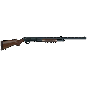 Mossberg 500 Field 12GA, 28in. Barrel, 5rd, Wood Stock & Forend - Black (50430)