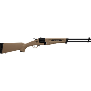 Savage 42 Takedown 22 WMR 20 Inch 1 Round 410 Gauge Matte Black/FDE Synthetic Stock