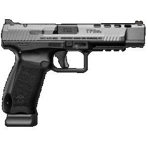 Canik TP9 SFx, 9mm Luger, 5.2in. Barrel, 10rd, Tungsten Slide - Black (HG4192GN)