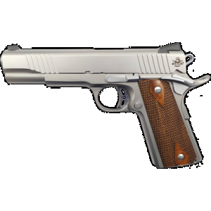 ROCK Island ROCK Standard Fs 1911 Pistol 45 Acp 5 In. Stainless 8 Rd.