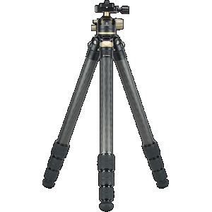 Leupold 180379 Pro Guide Tripod Kit Tripod 6.70-67" High Black Carbon Fiber