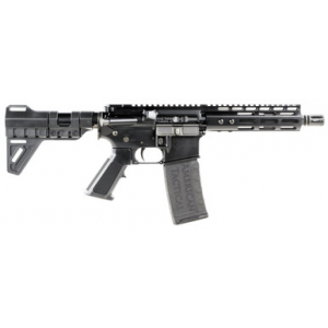 ATI Milsport Forged Aluminum Ar Pistol - Black | 5.56nato | 7.5" Barrel | 7" M-lok Rail | Rear Blade