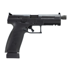 CZ P-10 F 9mm Luger 5.1in 21 Rounds Nitride Threaded Barrel Optic Ready