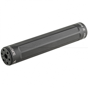 SUREFIRE Sf Ryder 22-s Suppressor .22 Lr/.22 Wmr/.17 Hmr Direct Thread 1/2-28 Stainless Steel Black 084871318679 SFRYDER22-S