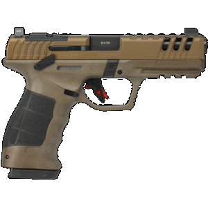 SAR USA SAR9G3BR SAR9 Gen3 Full Size Frame 9mm Luger 17+1 4.40" Black Steel Barrel, Bronze Cerakote Serrated Steel Slide, Bronze Cerakote Polymer Frame w/Picatinny Rail, Black Polymer Grip