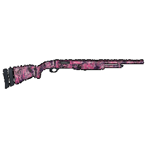 MOSSBERG 500 Youth Super Bantam 20ga, 22in. Barrel, 5rd - Pink (54161)