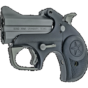 Bond Arms BABU Backup Original 9mm Luger 2rd Shot 2.50" Bead Blasted/Anti-Glare Textured Black Rubber Grips