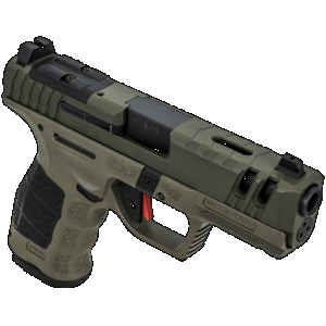 SAR USA SAR9CG3OD SAR9 C Gen3 Compact Frame 9mm Luger 15+1 4" Black Steel Barrel, OD Green Cerakote Steel Slide, OD Green Polymer Frame w/Picatinny Rail, Black Interchangeable Backstrap Grip