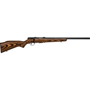 Savage Savage Arms 96734 93R17 BV Full Size 17 HMR 5+1 21" Matte Black Heavy Barrel, Matte Black Drilled & Tapped Carbon Steel Receiver, Natural Brown Fixed Laminate Stock, Right Hand - $428.51 at Shooting Surplus