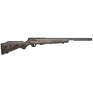 Savage 93R17 BVSS Rifle 17 HMR 21 in. 5 Rounds Gray Laminate Stainless Steel