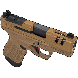 SAR USA SAR9SCG2BR SAR9 SC Gen2 Sub-Compact Frame 9mm Luger 15+1 3.30" Black Steel Barrel, Bronze Cerakote Ported/Serrated Steel Slide, Bronze Polymer Frame & Grip