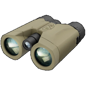 ATN BN1042LRF2K LRF 2000 Laser Rangefinding Tan 10x42mm ABS Plastic, Laser Rangefinder Range 5-2000 Meters