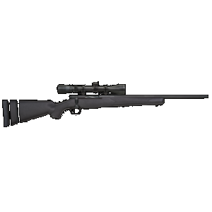 MOSSBERG 27867 Patriot Super Bantam 308 Win Caliber With 5+1 Capacity, 20" Fluted Barrel, Matte Blued Metal Finish & Black Synthetic Stock Right Hand (youth) Includes 3-9x40mm Scope