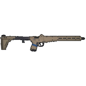 Kel-Tec SUB-2000 Gen 3 Carbine - Tan | 9mm | 16" Barrel | Accepts G19 & G17 Mags