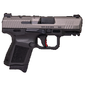 Canik TP9 Elite Sub Compact, 9mm Luger, 3.6in. Barrel, 15rd, Tungsten Slide - Black (HG5610TN)