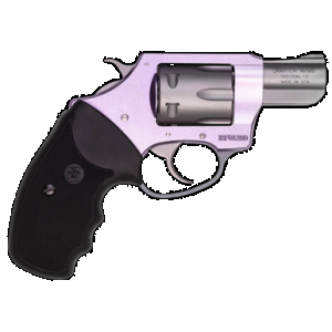 CHARTER Arms 52240 Pathfinder Lite Lavender Lady Small 22 Lr, 8 Shot, 2" Matte Stainless Steel Barrel & Cylinder, Lavender Aluminum Frame W/black Finger Grooved Rubber Grip, Exposed Hammer