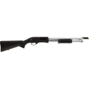 Winchester SXP Marine Defender 20GA, 18in. Barrel, 5rd, Black Synth. Stock & Forend, Matte Chrome Barrel - Black (48702006609)
