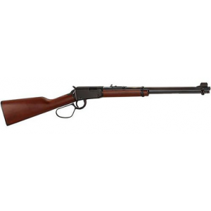 HENRY H001ll Classic Large Loop 22 Short, 22 Long Or 22 Lr Caliber With 15lr/17l/21short Capacity, 18.50" Barrel, Black Metal Finish & American Walnut Stock Right Hand (full Size)