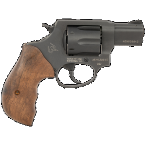 Taurus 232721TW 327 Federal Magnum 2 Inch 6 Rounds Matte Carbon Steel Walnut Grip