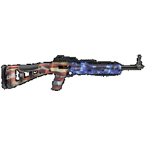 Hi-Point 9mm Carbine - Grand Union Flag Camo | 16.5" Threaded Barrel | 10rd | Target Stock