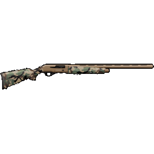 Charles Daly 601 12GA, 28in. Barrel, 4rd, Woodland Camo Stock & Forend - FDE (930328)