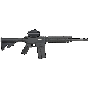 Mossberg 715T Rifle 22 Long Rifle 16.25 Inch 25 Rounds Red Dot Combo Right Hand